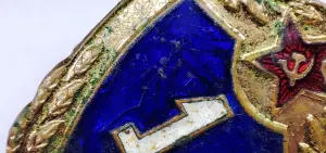 Знак нагрудный 'Солдатская классность 1 степени ВС СССР'