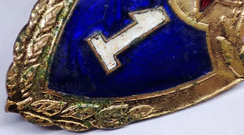 Знак нагрудный 'Солдатская классность 1 степени ВС СССР'