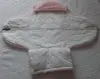 Конверт тёплый розовый до 6 мес