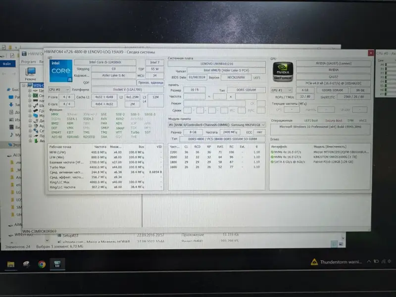 Игровой ноутбук Lenovo LOQ 15IAX9 83GS005CRK (а.37-046561)