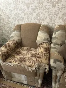 Угловой диван с креслом