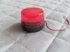 Сигнальная лампа для автоматики ворот, шлагбаума, цвет красный, 12V,  mod. SMG-AC002