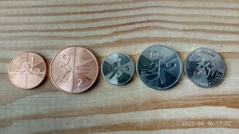 монеты. Гибралтар.