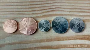 монеты. Гибралтар.