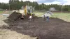 Планировка земельного участка . Выравнивание участка.