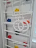 Шведская стенка + скалодром (массив берёзы) + мат