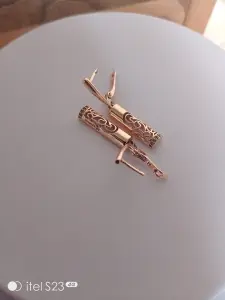 Серьги мед сплав