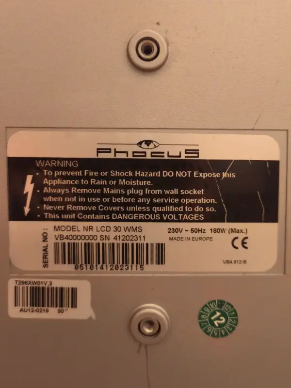 Телевизор Phocus LCD 30 WMS