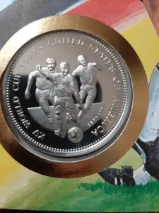 монета. Уганда 1000 шиллингов, 1993.