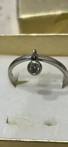 Кольцо серебро