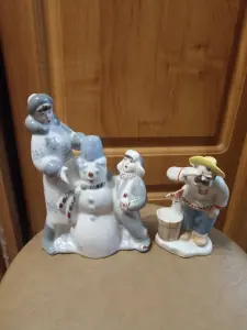 Статуэтки фарфоровые ССС.