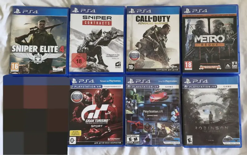 Игры для PS4 PS5 и Switch