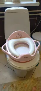 Мягкая Насадка на унитаз для маленьких детей .