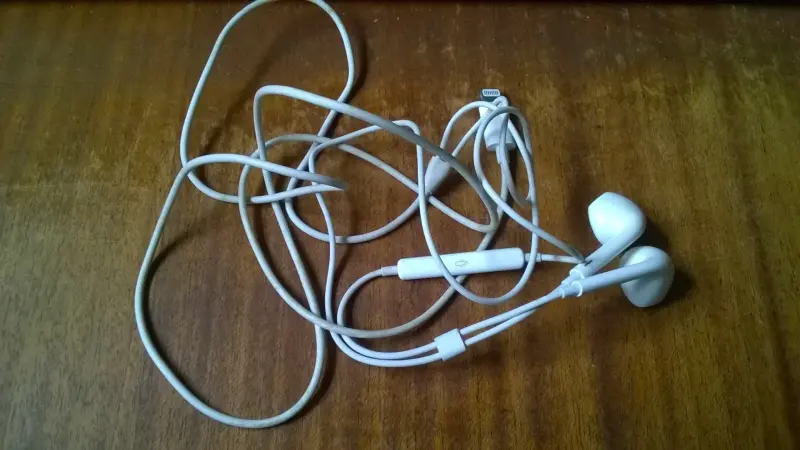 Наушники Проводные Apple EarPods с разъёмом Lightning оригинал