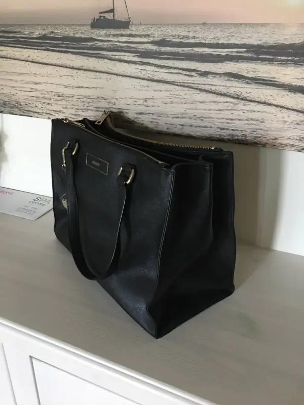 Сумка-тоут женская - DKNY saffiano, large