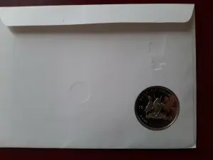 монета. Уганда 1000 шиллингов, 1993.