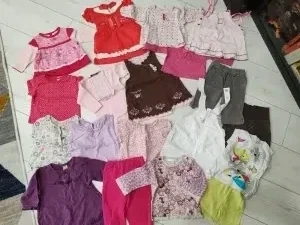 Лот одежды для девочки от рождения