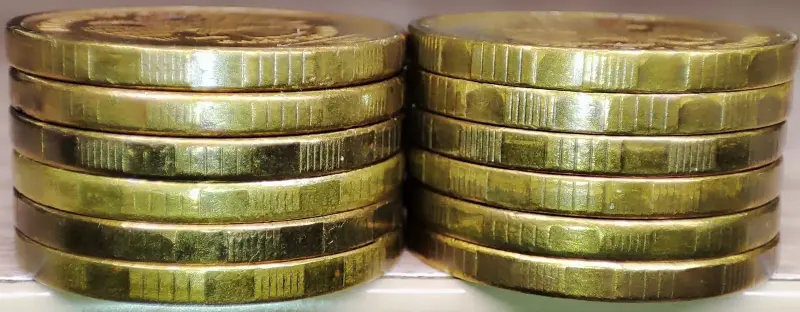 10 рублей 2010-2022 ММД