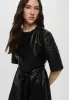 Платье из искусственной кожи H&M