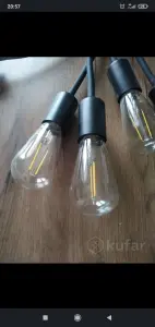 Люстра Лофт +лампочки