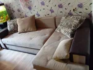 Фабричный угловой, раскладной диван