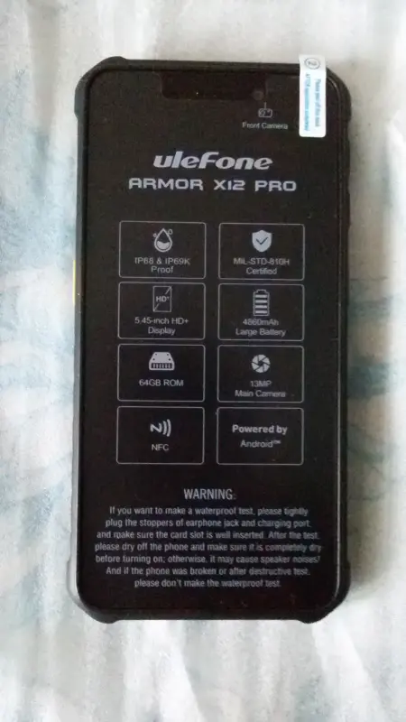 Смартфон Ulefone Armor X12 Pro 4GB64GB