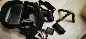 Фотоаппарат зеркальный canon 600D и два объектива
