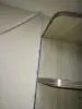 Шкаф открытый угловой