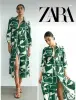 Платье Zara хлопок