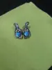 Серьги с бирюзой