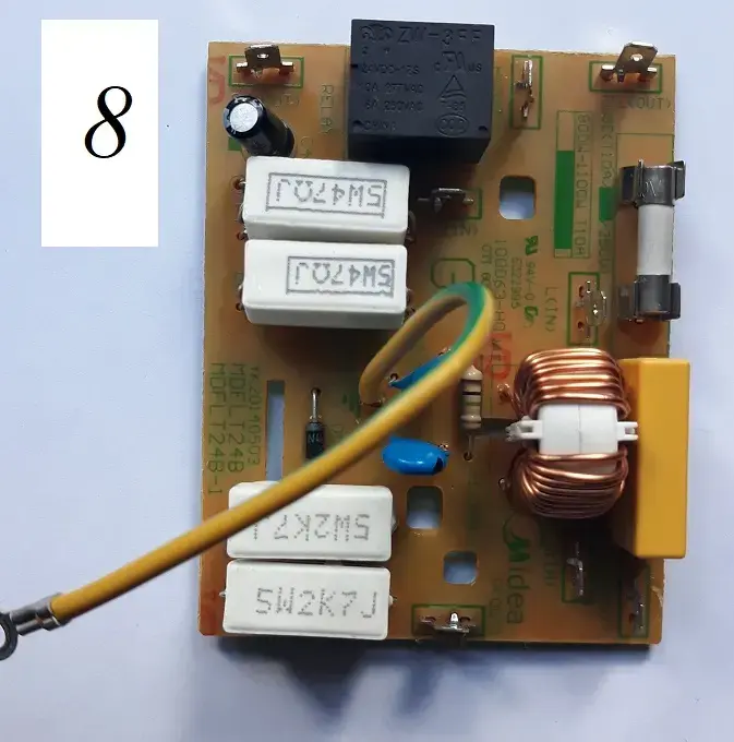 СВЧ-печь Midea MM720C4E-W – отдельные детали за запчасти - Марьина Горка - 214006 - Доска объявлений Kupika.by - Фото 3