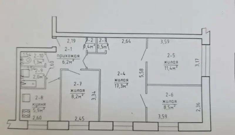 Продажа 4-комнатной квартиры в самом сердце Борисова !