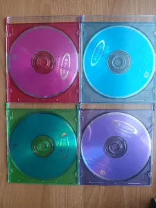 НОВЫЕ диски DVD+/-RW, 4х Verbatim (Slim) запечатанные
