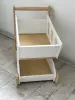 Тележка детская деревянная