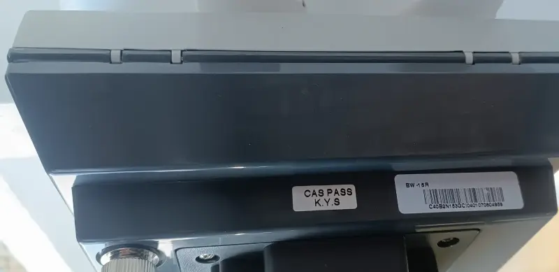 Напольные весы CAS BW-15R.