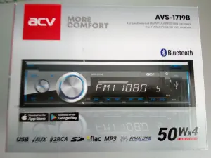 USB-магнитола ACV AVS-1719B Bluetooth