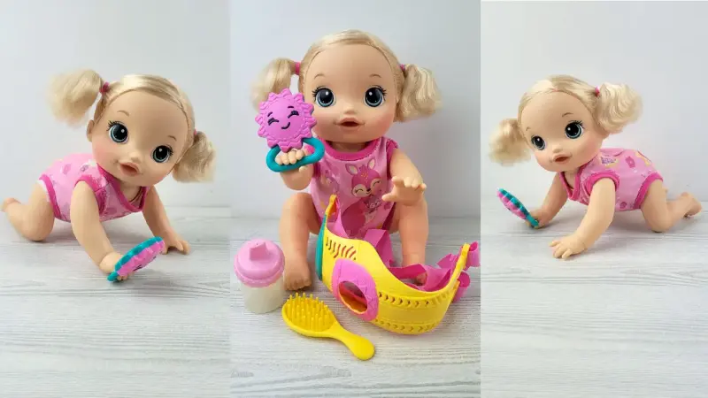 Ползующая Малышка Baby Alive ''Baby Go Bye Bye''