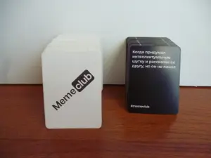 Оригинальная настольная игра  Meme club