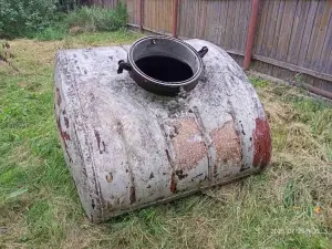 Алюминиевая бочка для молока