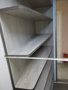 Шкаф открытый угловой