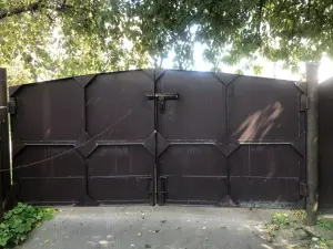Металлические Ворота с Калиткой