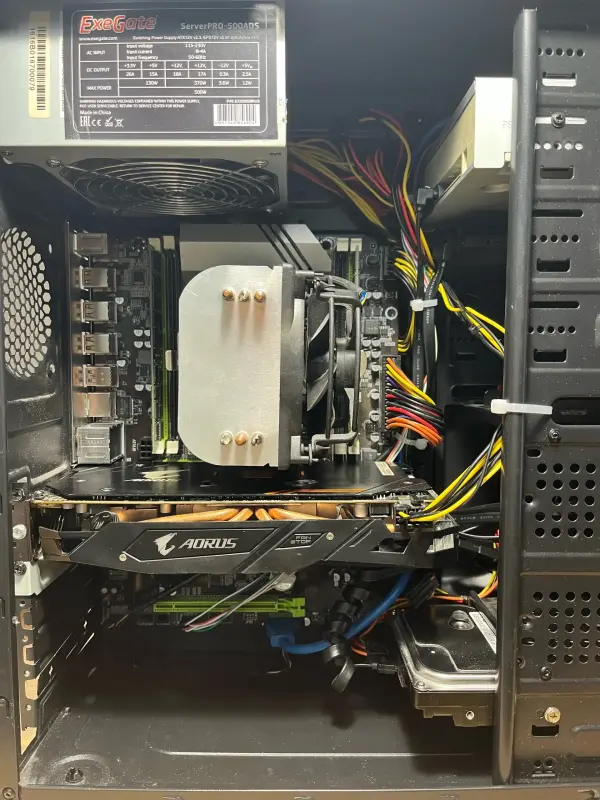 PC ИГРОВОЙ 10 ЯДЕРНЫЙ /RAM 16GB/1Tb/SSD/RX 580 4Gb