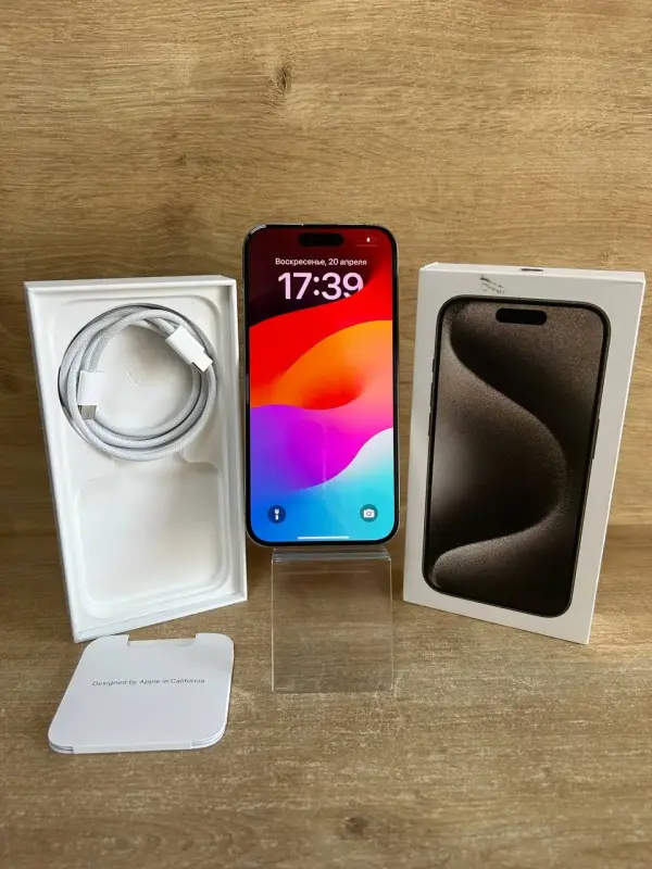 Смартфон Apple iPhone 15 Pro 128GB (а.45-044816)