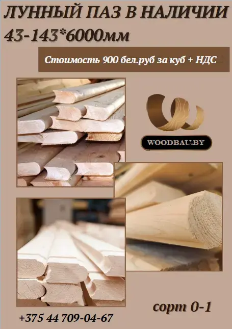 Лунный паз 43-143*6000мм