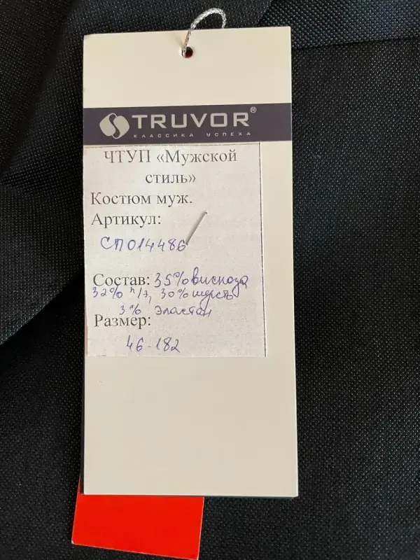 Мужской костюм-двойка Truvor