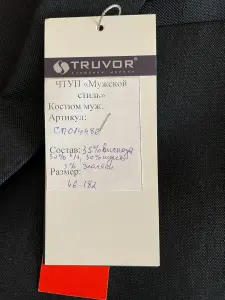 Мужской костюм-двойка Truvor