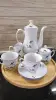 Польский фарфоровый чайный набор,- серия 'Rococo гусь'