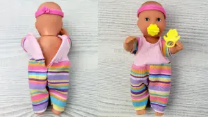 Пупсик с кроваткой «Mini New Born Baby», Simba