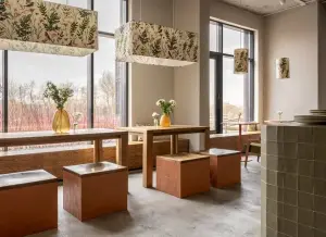 Simple Cafe в ЖК Левада с видом на реку Свислочь