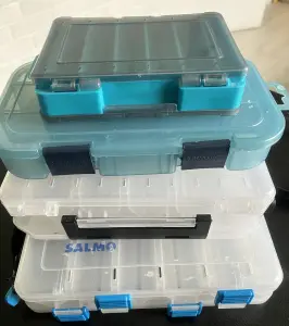 тубус Salmo  +  4  коробки  +  шнур  Berkley